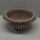 Mueller European Made Colander/Strainer, Heavy Duty Deep for Draining Pasta, Lettuce, Vegetables and Fruit, Dishwasher Safe, Mocca