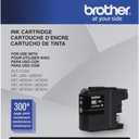 Brother Genuine Standard Yield Black Ink Cartridge, LC101BK, Replacement Black Ink, Page Yield Upto 300 Pages, LC101