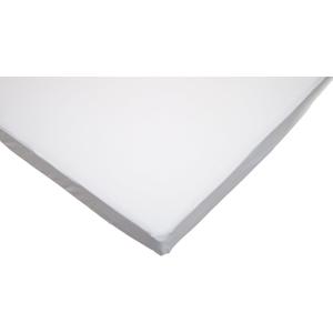 American Baby Company 100% Cotton Value Jersey Knit Fitted Portable/Mini Sheet, White, for Boys and Girls