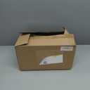 Toovip 100 Pack 5.25x3.25x8.25 Inch Small Gold Kraft Paper Bags with Handles Bulk, Gift Wrap Bags for Favor Grocery Retail Party Birthday Shopping Business Goody Craft Merchandise Take Out Cub Sacks