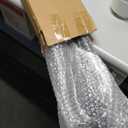 LAT Bar Cable Attachment with Rubber Handgrips, Deluxe Heavy Duty Solid Curl Bar Revolving Hanger Home Gym Cable Attachments (35.5 in Lat Bar)