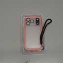 SPORTLINK for iPhone 17 Pro Waterproof Case - Shockproof Dustproof Case with Built-in Screen Protector, Full Body Heavy Duty Sealed Protective Cover for iPhone 17 Pro 6.3" Pink/Frosted Clear