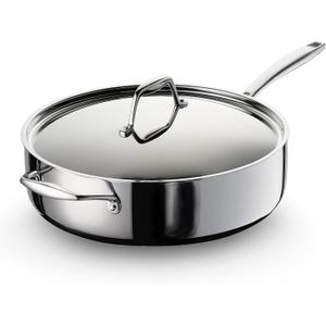Tramontina Signature Tri-Ply Clad Stainless Steel 6-Quart Saute Pan