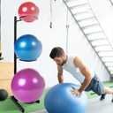 Montex Yoga Ball Holder, Exercise Ball Holder Vertical Storage for Commercial Gym and Home