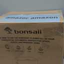 Bonsaii 100 Sheets Auto Feed Paper Shredder, Up to 30 Minutes Shredders for Home Office Use, Micro-Cut Heavy Duty Shredder / 4.2 Gallons/Security Level P-4 (C231-D)