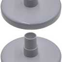 2 Pack 513330 Above Ground Pool Vacuum Plate Replace HydroSkim 513330, Compatible with Hayward SP1091WM Replace Pool Skimmer, 6.25" Round