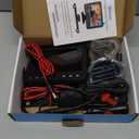 15-Min Install Backup Camera for Car: 5" 1080P HD Plug and Play Dual-Channel Monitor, No-Delay No Drill Waterproof IR Night Vision Dual Brackets Parking Lines Reverse Camera for Car/SUV/Pickup/Van