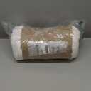 NEWCOSPLAY Faux Fur Twin Blanket Ivory Bubble Blanket Thick Warm Soft for Couch Sofa Bed 550GSM (Ivory, Twin(60"x80"))