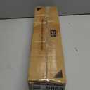 YaFex Heavy Duty Curtain Rods 32-60 Inch, 1 Inch Adjustable Black Curtain Rod for Windows,Short Window Treatment Rods with Aluminium Finials, Easy Installation