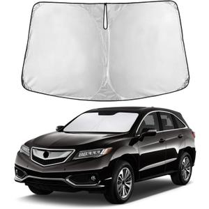 EcoNour Windshield Sunshade Compatible for Acura RDX 2013-2016 2017 2018, Sun Visor for Front Windshield & Window Sun Shade Cover, UV Heat Blocker & Protector, Car Accessories
