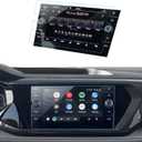 Car Screen Protector for 2024 2025 2023 2022 Volkswagen Taos(SE/SEL) Accessories Navigation Touchscreen Protector Film Tempered Glass HD Clear 8''