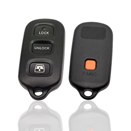 Replacement for 2006 2007 2008 2009 Toyota Sequoia 4Runner Key Fob Remote Control HYQ12BBX 4 Buttons 314MHz 