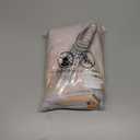 Extra Long Orange Marble Shower Curtain Abstract Modren Crack Colorful Bathroom Decor, Waterproof Cloth Fabric with Hooks (70" Wx96 L)