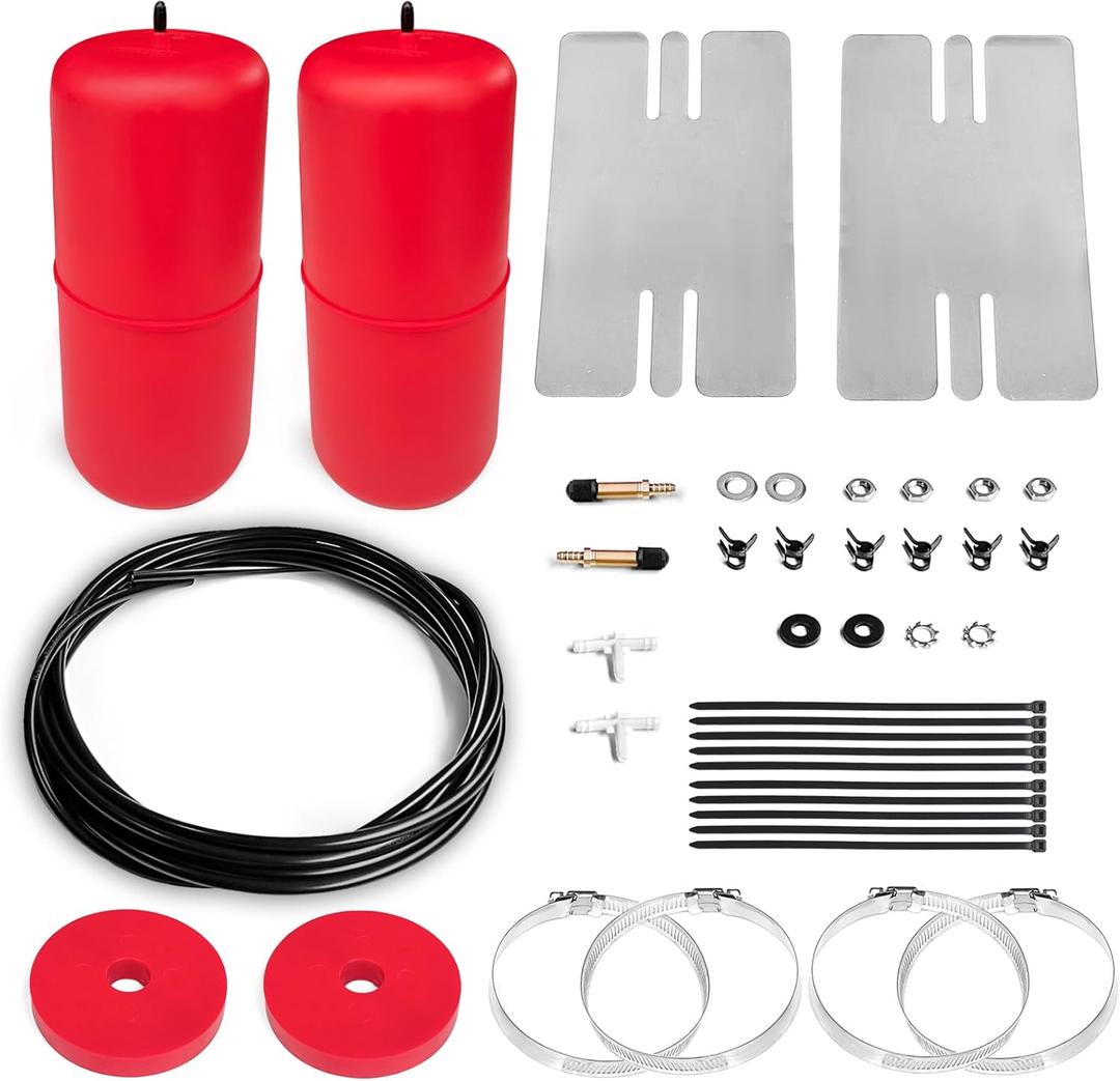 Rear Air Spring Bag Suspension Kits Compatible with Cadillac Escalade Chevrolet Avalanche 1500 Suburban 1500 Tahoe GMC Yukon XL 1500 H-ummer H2 OEM Replace Airlift 60769