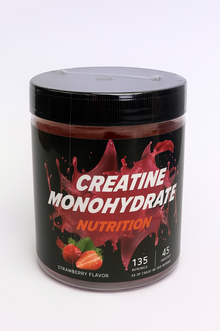 Creatine Monohydrate Nutrition Strawberry Flavor Gummies, Suitable for Both Men and Women (135 Pcs), BBD 04/29/2027
