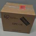 IRIS USA Small Plastic Drawer Organizer, 15-Drawer, Stackable Teacher Toolbox Crayon Small Parts Bead Building Bricks Screw Garage Desk Storage Cabinet, Drink and Water Flavor Packet Organizer, Black