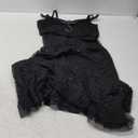 Adrianna Papell Women's Long Blouson Dress (14, Black)