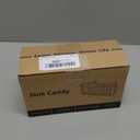 SWTYMIKI Sponge Holder for Kitchen Sink with Partition, Movable Kitchen Sink Caddy with Compact Size Stainless Steel Hanging Sink Sponge Caddy for Double Bowl Sinks, Black