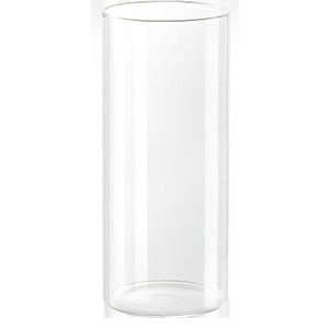 1pcs Glass Cylinder Vases for Centerpieces - 8 Inch Tall Glass Vases for Flower, Clear Flower Vase Bulk Floating Candle Vase for Table Centerpiece Wedding Home Décor