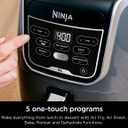 Ninja XL Air Fryer | 5.5 QT Capacity fits 3lbs of Wings | 5-in-1 Air Fry, Roast, Bake, Reheat & Dehydrate | 400F Max Temp | 1750 Watts | With Dishwasher Safe Parts & Recipe Guide | Grey | AF150AMZ