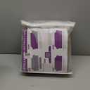 WEERRW Velvet Couch Covers for 2 Cushion Couch Sofa - High Stretch Luxury Velvet Plush 3 Pieces Sofa Slipcovers with Elastic Bottom, Furniture Protector for Pets, Machine Washable, Silver Grey, Medium