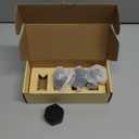 4 Pack Tagginnc AirTag Magnetic Case  Ultra Strong Magnet & Discreet Hexagonal Nut Design with Non-Slip Base, Waterproof & Shatterproof, Compatible with Apple AirTag for Car, Truck & Trailer