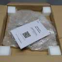 LEDIARY 20 Inch Low Profile Ceiling Fans with Lights and Remote, Fandelier Ceiling Fan Flush Mount, 3000K-6000K Dimmable LED Fan Light, White Modern Ceiling Fans with Lights for Bedroom