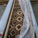 Wooden Room Divider Wall 4 Panel,5.6 ft Tall Room Divider with Shelves,Folding Privacy Screens 67 in for Room Separation Home Office Bedroom (Antique Brown)