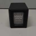 Card Deck Box for MTG Commander - Patented Design, Commander Display, Fits 100 Double-Sleeved Cards, 35pt Card Brick & Dice Tray - Black/Gray (2. Artifact (Black /Grey))