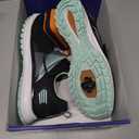 Women's Cycling Shoes for Indoor Cycling, Breathable Mesh Upper Indoor Bike Shoes with SPD Cleats - Lightweight Secure Fit for Spin Classes (10, Black/Green)