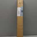 LazBlinds No Tools No Drill Cordless Zebra Blinds for Windows, Dual Layer Light Control for Day and Night, Light Filtering Privacy Roller Blinds and Shades for Home, 20" W x 72" H, White