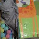 Baby Playpen 79" X 71", LUTIKIANG Play Yard for Babies and Toddlers with Mat, Safety Extra Large Baby Fence Area, Indoor & Outdoor Kids Activity Play Center with Anti-Slip Suckers and Zipper Gate. (Grey)