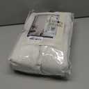 96 Inch Long Pinch Pleated Linen Curtains 2 Panels for Living Room Bedroom Natural Thick Linen Drapes 96 Inches Semi Sheer Pinch Pleat Sliding Door Curtains Ivory Cream Neutral Boho Window Treatments