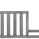 Toddler Bed Safety Guard Rail for Oxford Baby, Soho, Ozlo & Avalon Baby Convertible Cribs - Solid Wood Rail for Toddler Bed Conversion - Safety Rails for Children (Graphite Gray, Option 1), Option 1 - Check Compatibility Below