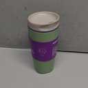 Owala SmoothSip Insulated Stainless Steel Coffee Tumbler, Reusable Iced Coffee Cup, Hot Coffee Travel Mug, BPA Free, 20 oz, Green (Hip Cactus)