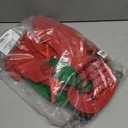 Fun Express Women's Elf Costume for Christmas - Premium Velour Holiday Dress with Hat & Shoe Covers | Perfect for Christmas Parties, Parades & Festive Events | Adult One Size Fits Most