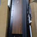 Tribesigns 78" L-Shaped Executive Desk, Extra Large Modern Office Desk with Drawers and File Cabinet, Business Furniture with Storage Shelves, Big Computer Desk for Home Office (Light Walnut + Black)