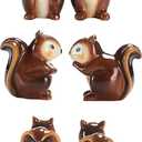 Bico Squirrel Salt & Pepper Shaker Set, Handpainted, Dishwasher Safe