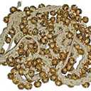 Indian Brass Handmade Classical Kathak Ghungroo Bells Pair (25-25 Bells Pair)
