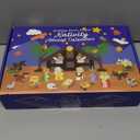 Nativity Advent Calendar 2025 Kids- 24 Days Christmas Giftcountdown Calendar Set 1500 PCS Building Blocks Kits, Stocking Stuffer Building Toys for Boys & Girls, Teens & Adults with Individual Packaging