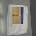 Precoco White Pillow Cases Queen Size Set of 4 | 100% Cotton Pillowcases with Zipper Hidden | Premium Cooling Decorative Pillow Covers with 600 Thread Count, Soft & Smooth, 20x30 inches