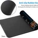 Excel Cheat Sheet Mouse Pad 31.5x11.8 Inches Large XL with Excel Shortcut Key Anti Slip Waterproof Gaming Mouse Pad for Studio Desk Computer Desk BDOKMN6GM