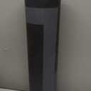 Ultra Thin Bath Mat, Upgrade Backing Non Slip Thin Bath Mats Fit Under Door, Quick Dry Ultra Absorbent Bathroom Rugs, Machine Washable Bath Rugs for Bathroom, Bathtub & Kitchen, Black/Bordered/24"x17"