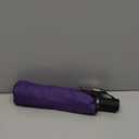 Bodyguard Inverted Umbrella - Large Windproof for Rain & Sun, Compact Reverse With Reflective Stripe, Teflon-Coated for Women Men, Travel Folding With Cover Bag (46 IN, Purple)