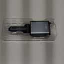 LISEN Retractable Car Charger, Gifts for Him Her, Cars Adapter USB C Fast Charger Travel Essentials Car Accessories for Men Women Gifts for iPhone 17 16 15 14 13 12, Samsung S26 (Grey)