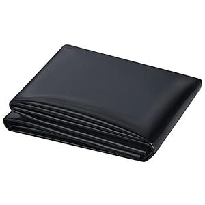 UWIOFF Small Pond Liner, 4 x 7 Feet 20 Mil Pond Liners for Outdoor Ponds, Black Pond HDPE Liner for Waterfall, Fish Ponds, Garden Fountain