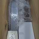 Supernal 200pcs Rose Gold Plastic Dinnerware included Disposable Flatware& Plastic Party Plates Disaposable Cups and Napkins,Perfect for Valentine's Day Mother's Day and Easter