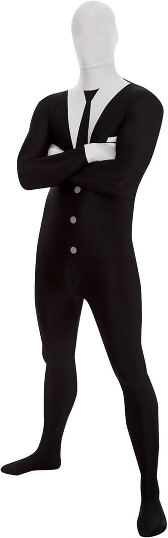 Morphsuits mens Mens Scary Slenderman Costume (Medium)