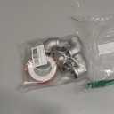 3/4 Inch 90 Degree Elbow Fittings, 304 Stainless Steel Female 3/4" to 3/4" NPT Pipe Fitting (4 Pack)