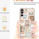 Case for Galaxy S24 with Christian Quotes Design,Jesus God Bible Verse Pattern,Clear Soft TPU Bumper Case,6.2"(Christian,s24)